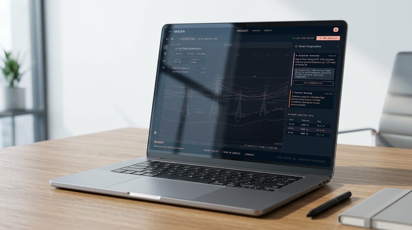 Yüksek Gerilim Enerji İletim Hattı Tasarım Otomasyonu (Arazen Smart EİH)